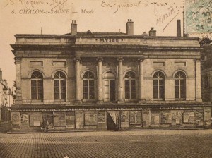Chalon Musée 1. Carte oblitérée le 17/12/1904.